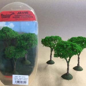 JVCST8 3 x 100mm Trees OO