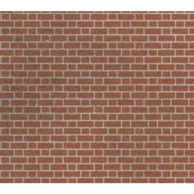 M0054 Red Brick Sheet OO/HO