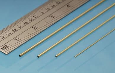 MBT09 0.9mm Micro Brass Tube