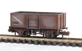 NR44BW Coal, Butterley Steel type, BR, mid grey (Weathered)