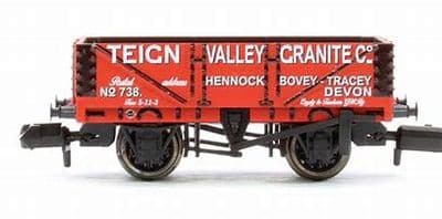 NR5005P 9ft 5 plank open wagon Teign Valley Granite
