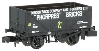 NR7012P 7 plank open wagon in 'London Brick Company and Forders Ltd'