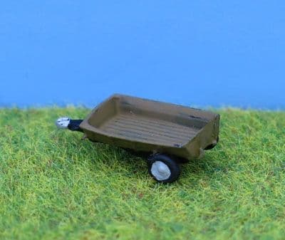 PDX38 PD Marsh N Gauge Painted Farm Trailer