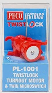 PL1001 Twistlock Turnout Motor and Microswitch