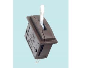 PL26W Passing Contact Switch, White Lever