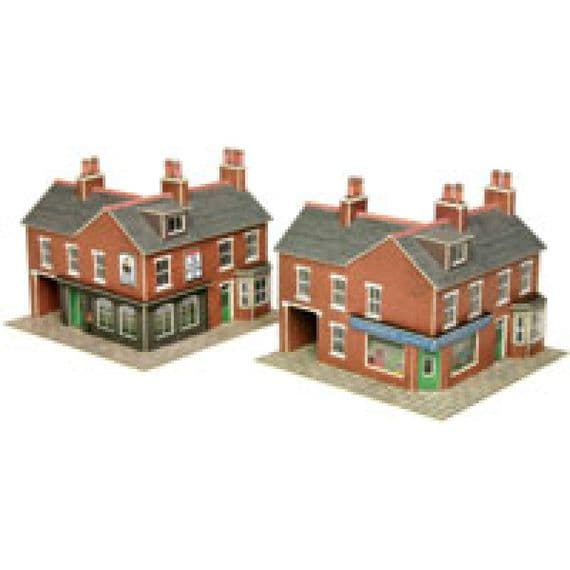 PN116 Corner Shop and Pub Red Brick N
