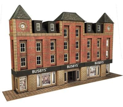 PN179 N Scale Low Relief Department Store