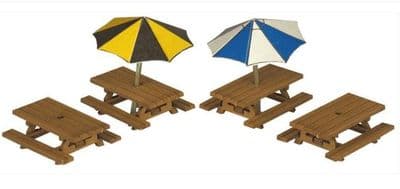PN810 N Gauge Picnic Tables