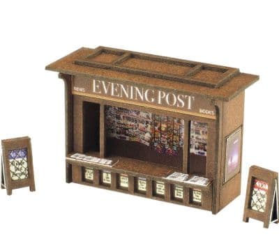 PN817 N Scale Platform Kiosk Kit
