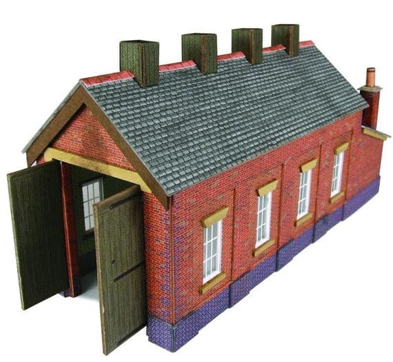 PN931 Red Brick Single Track Engine Shed
