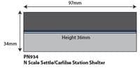 PN934 Settle/Carlisle Railway Station Shelter