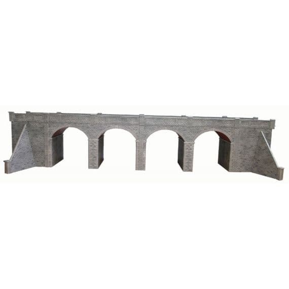 PO241 Double Track Stone Viaduct OO/HO