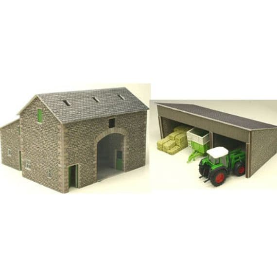 PO251 Manor Farm Barn OO/HO
