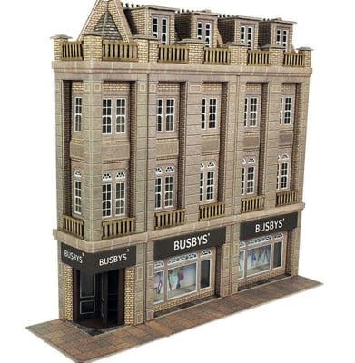 PO279 00/H0 Low Relief Department Store