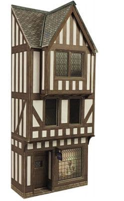 PO421 00/H0 Low Relief Timber Framed Shop
