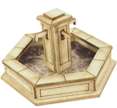 PO522 00/H0 Scale Stone Fountain