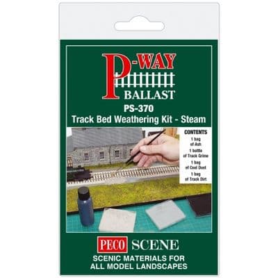 PS370 Track Bed Weathering kit - Steam