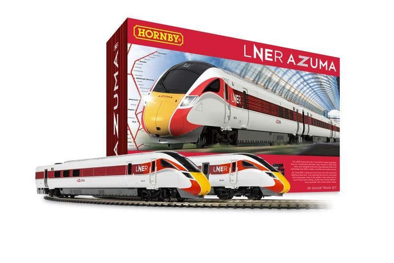 Invicta Train R1288M LNER Azuma High Speed Train Set