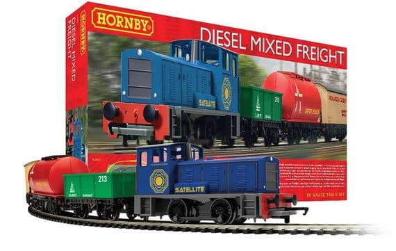 R1292M Diesel Mixed Freight Train Set