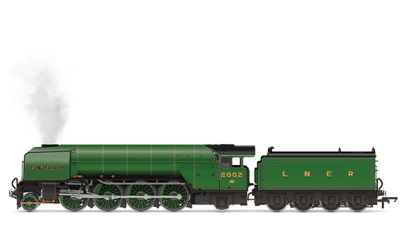 R30350SS LNER, P2 Class, 'Earl Marischal' With Steam Generator and extra smoke deflector