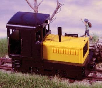 SALE 2053 Plymouth Diesel Black chassis & Cab Yellow hood