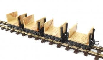 SALE 3004 Pulpwood Wagons x4 Without Brakes