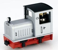 SALE 5011 Gmeinder Diesel Locomotive - Silver/Red