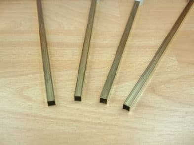 SB2M 4.76mm Square Brass Tube