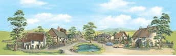 SK15 Village with Pond