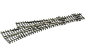 SLE199 Electrofrog Asymmetric 3 Way Turnout, medium radius