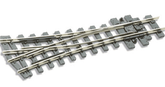SLE497 Y turnout 457mm (18in) radius, nickel silver rail