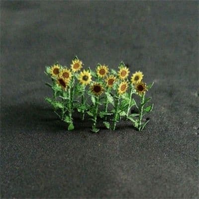 TS00904 N Gauge Sunflowers (14)