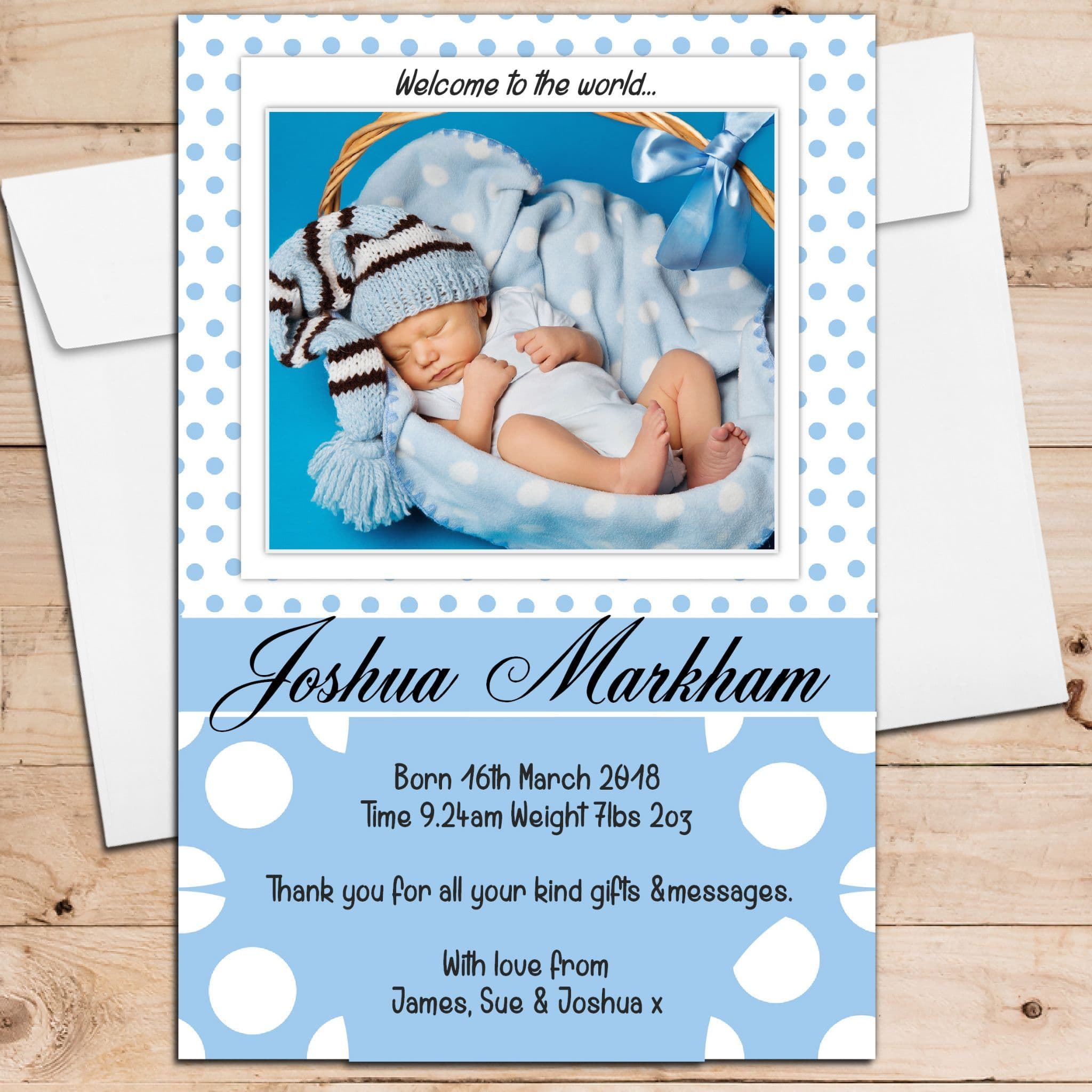 Birth Announcement Cards Baby Announcement Cards
