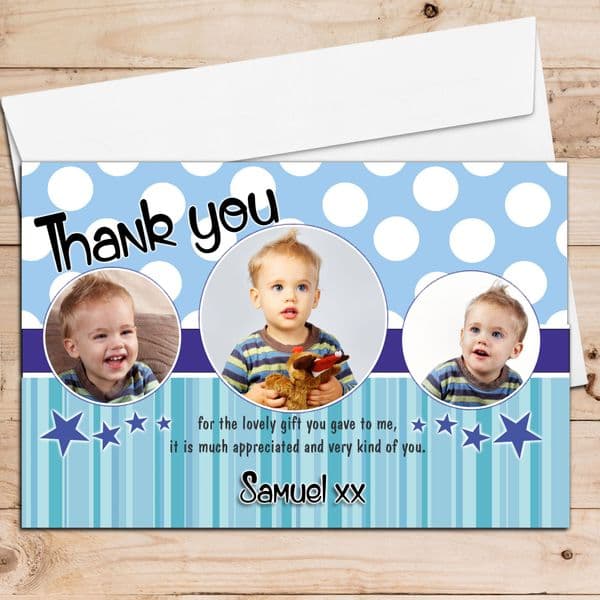 Personalised Thank You Cards