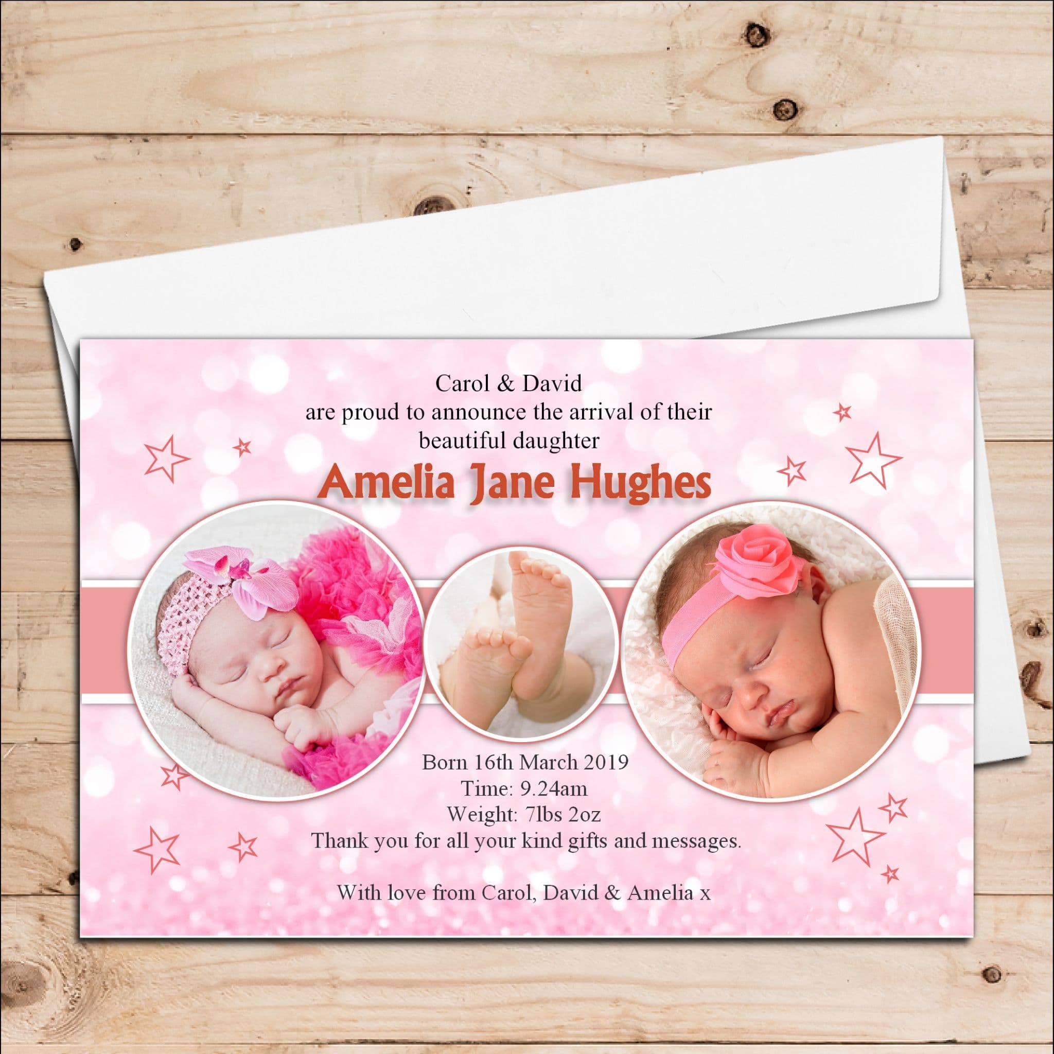 Birth Announcement Cards Baby Announcement Cards