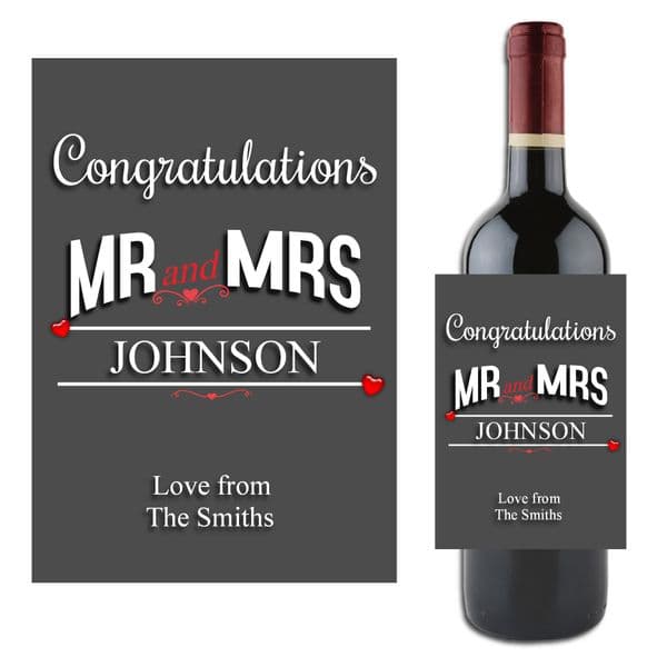 Wedding / Congratulations Labels
