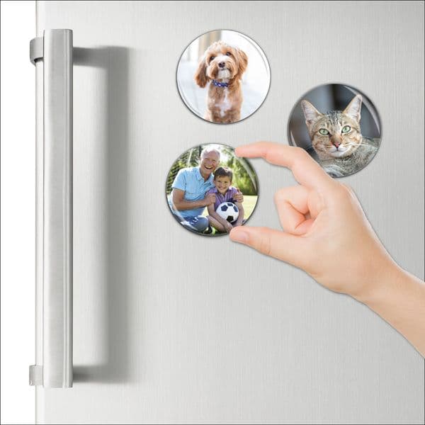Personalised Photo Magnet N85 Large 75mm