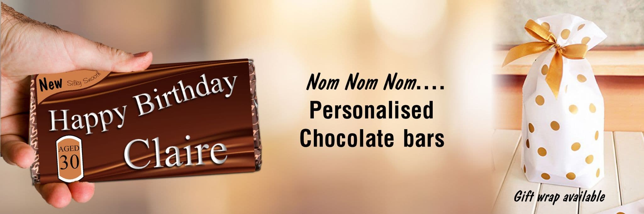 Personalised Chocolate Bars