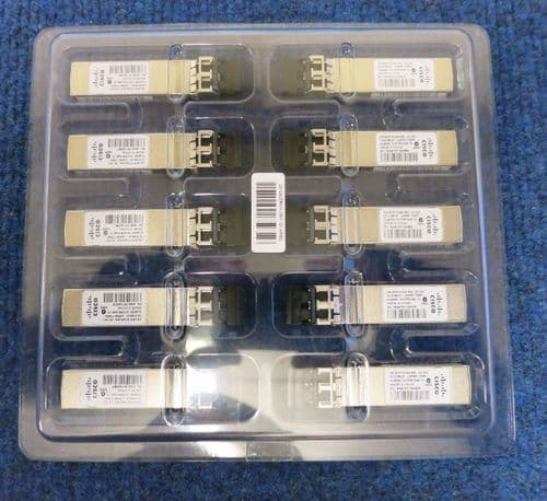 10 Cisco 10-2195-01 DS-SFP-FC4G-SW New 4 Gbps Short Wave SFP Transciever Module