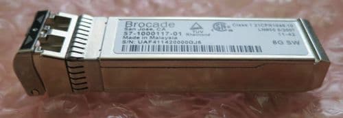 10 x Brocade 2G/4G/8G Fibre Channel 57-1000117-01 XBR-000163 Shortwave SFP+