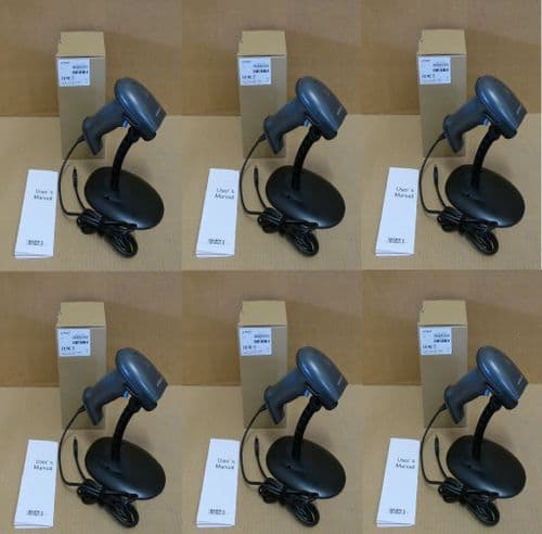 10 x Unitech MS836 Handheld 1D Laser Barcode Scanner Wired USB MS836-SUCBS0-SG
