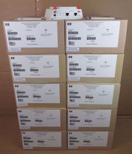 10x New HP ProCurve MSM325 Access Point (WW) PoE J9373B Wireless Access Point