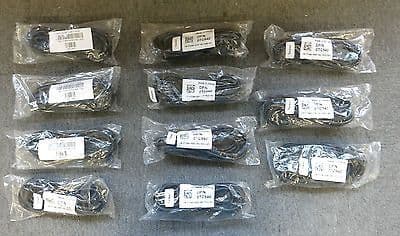 11 x Dell TC940 New Sealed 3 Pin Taiwan Wall Plug 10FT 3M Power Cord Cable 125V