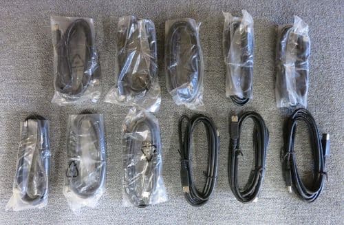 11 x Pluscom 66PB-MIX 6 Pin To 6 Pin FireWire IEEE 1394 400Mbps Cable 1.8M New