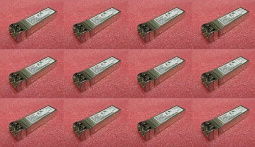 12x Brocade 57-0000075-01 10Gb 10GE SR FC 850nm ShortWave SFP+ XBR-000180