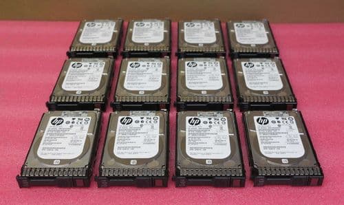 12x HPE 1TB 2.5" SATA 6GB/s 7.2K 64MB Server Gen8/9/10 655710-B21 656108-001 HP