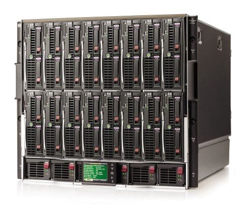 16 x HP ProLiant BL460c G7 Blade Servers 32 x SIX-CORE Intel XEON BL c7000 Enclo