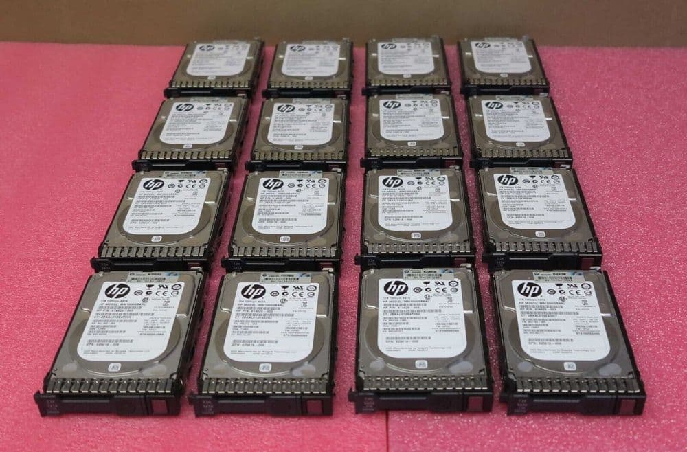 16x HPE 1TB 2.5