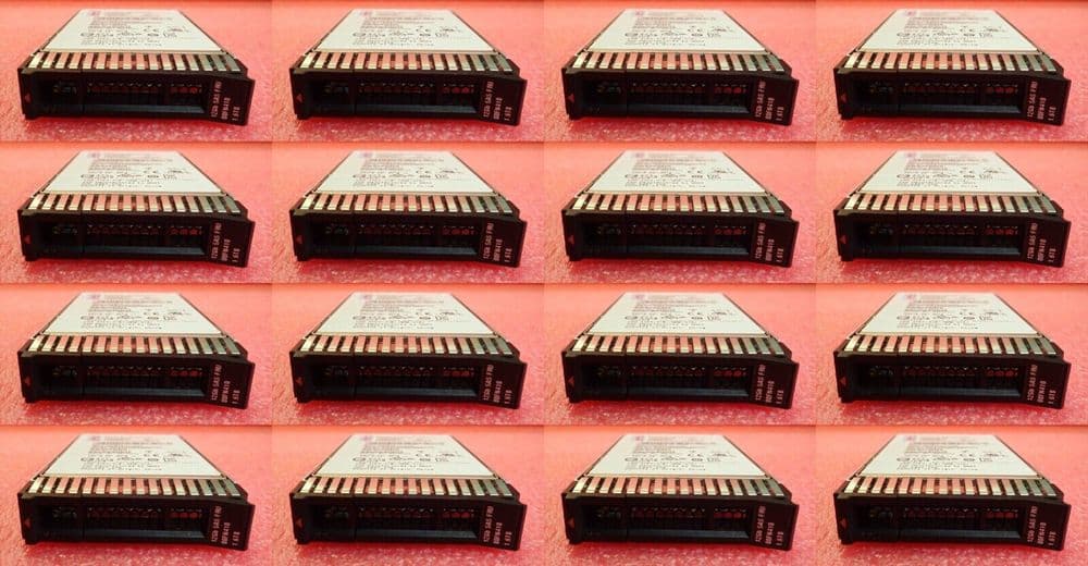 16x Lenovo SystemX 1.6TB SSD SAS 12G WI G3HS 2.5