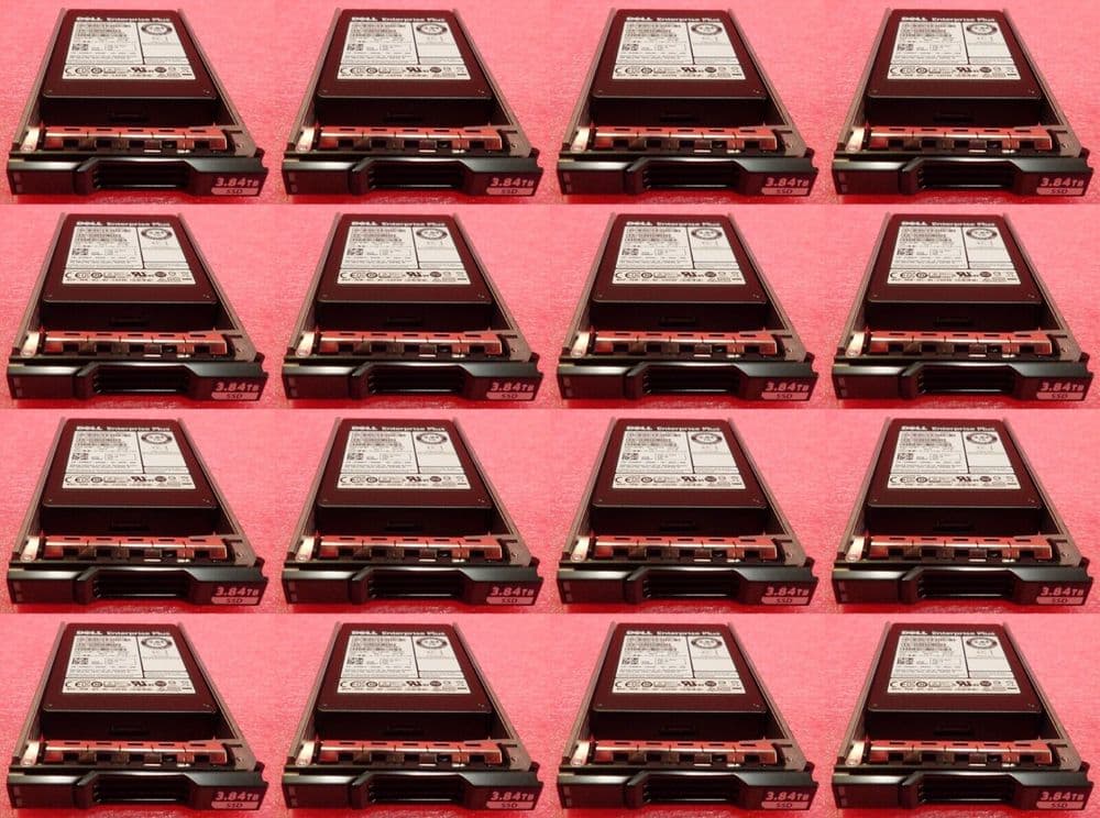 16x NEW Dell Compellent 3.84TB 2.5